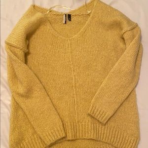Topshop Yellow Sweater